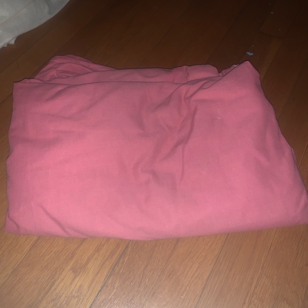 Pink full size futon cover